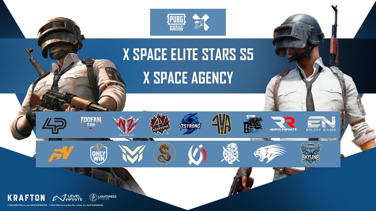 PUBGM X SPACE ELITE STARS S5