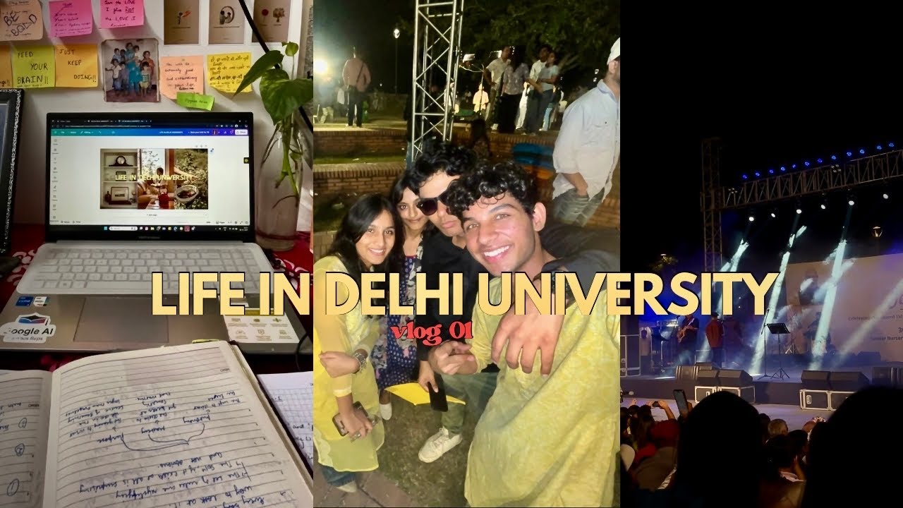 Life in *DELHI UNIVERSITY* | ft- Student Life 📚🌟