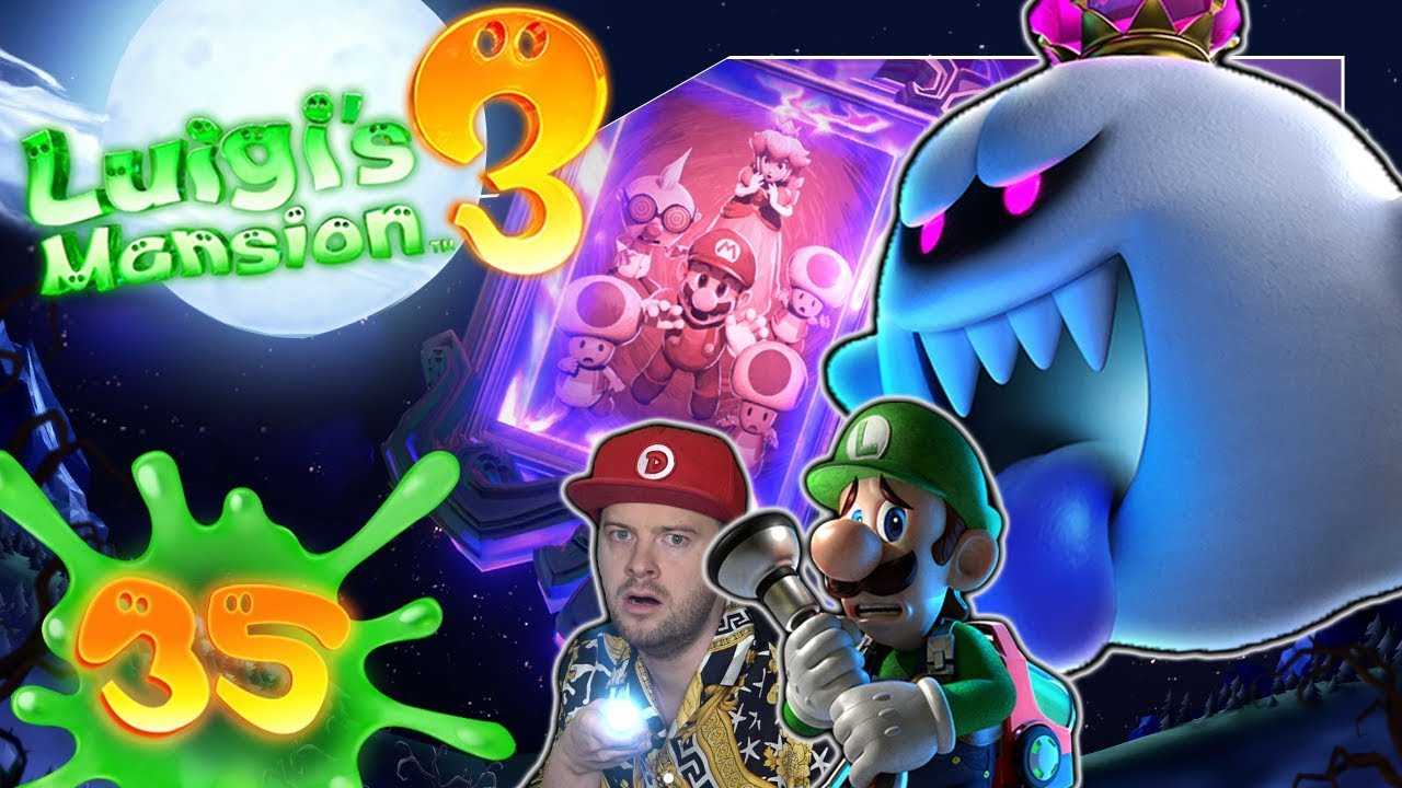 LUIGIS MANSION 3 👻 #35: Final König Buu Huu Battle auf dem Dach des Hui-Hotels
