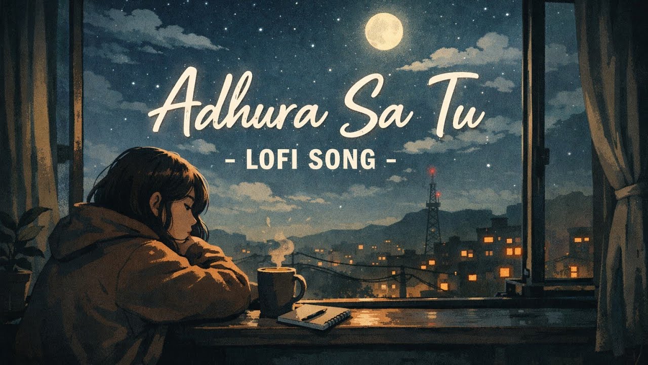 Adhura Sa Tu 😌 (Slowed + Reverb) 🎧 | Late Night chil Lofi 