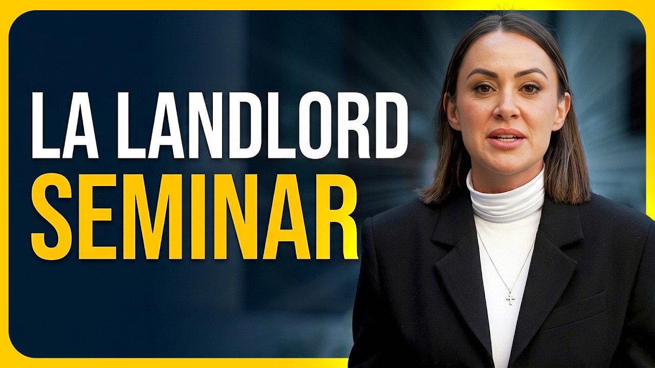 Los Angeles Landlord Lunch and Learn | Evictions, Rent Control, 1031 & DST Explained