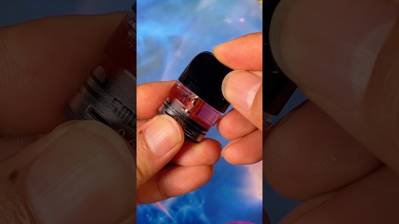Cartridge replacement: How to replace new cartridge for pod vape #vapelife #asmr #smoant #shorts