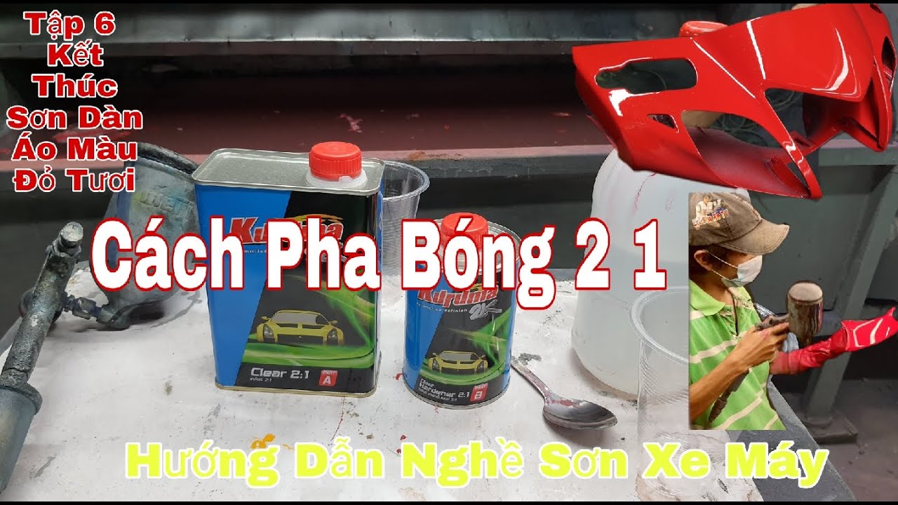 Hướng Dẫn Nghề Sơn / Cách Pha Bóng 2 1