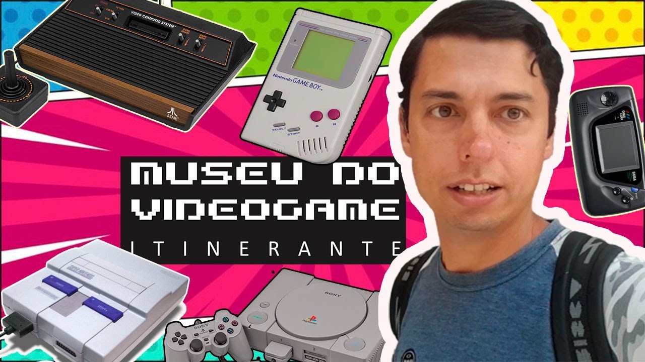 Eu Fui no Museu do Videogame Itinerante em Campinas