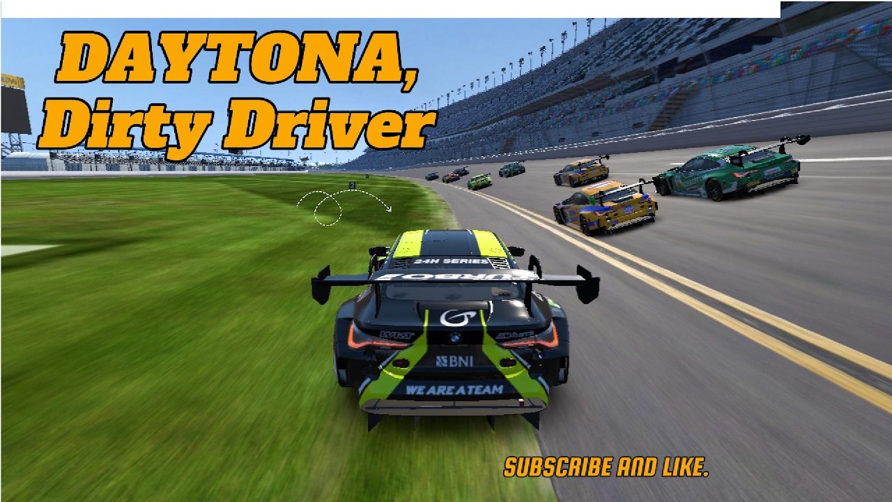 Daytona but dirty driver almost ruined it!! 11th to 5th