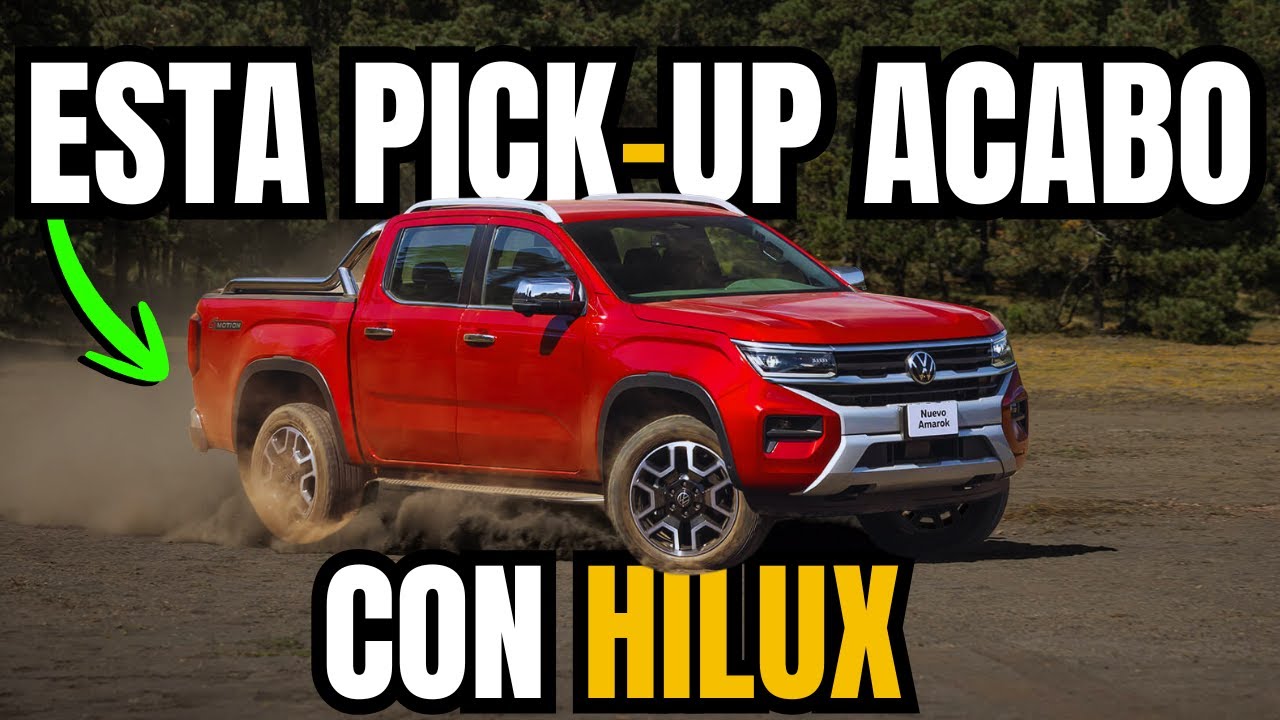 ¿La Amarok 2025 le gana a la Hilux y la Raptor?  ¡La batalla definitiva de las pick-up! | BalleSpeed