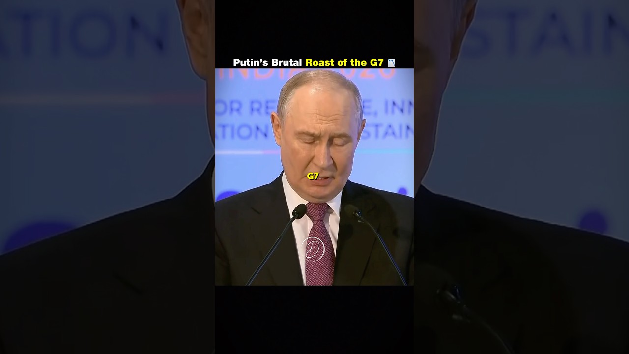 Putin&rsquo;s Brutal Roast of the G7 🤯