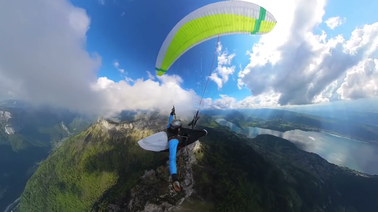 Momente in Leben - Ein Abendflug in Annecy