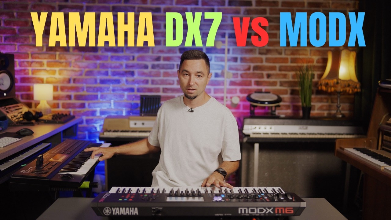 Yamaha DX7 VS MODX M - nie jest tak samo, ale Yamaha ma coś.