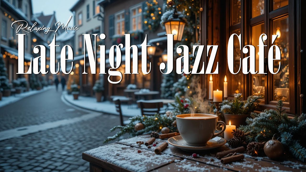 Late Night Jazz Café 🌙 Soft Bossa Nova & Smooth Instrumentals