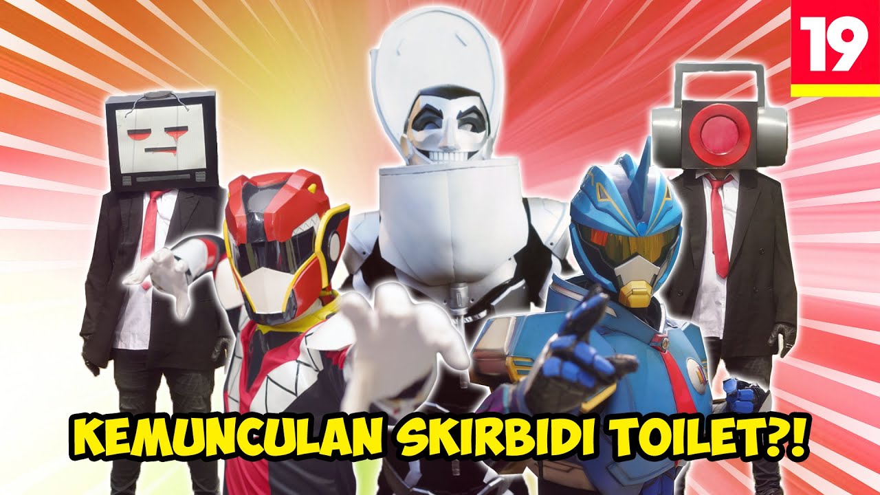 KAPTEN JUSTICE & RASYID EPISODE 19 - Kemunculan SKIRBIDI TOILET!