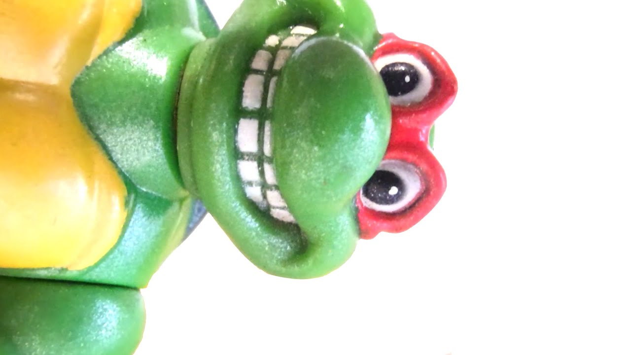 I found a box of vintage Teenage Mutant Ninja Turtles