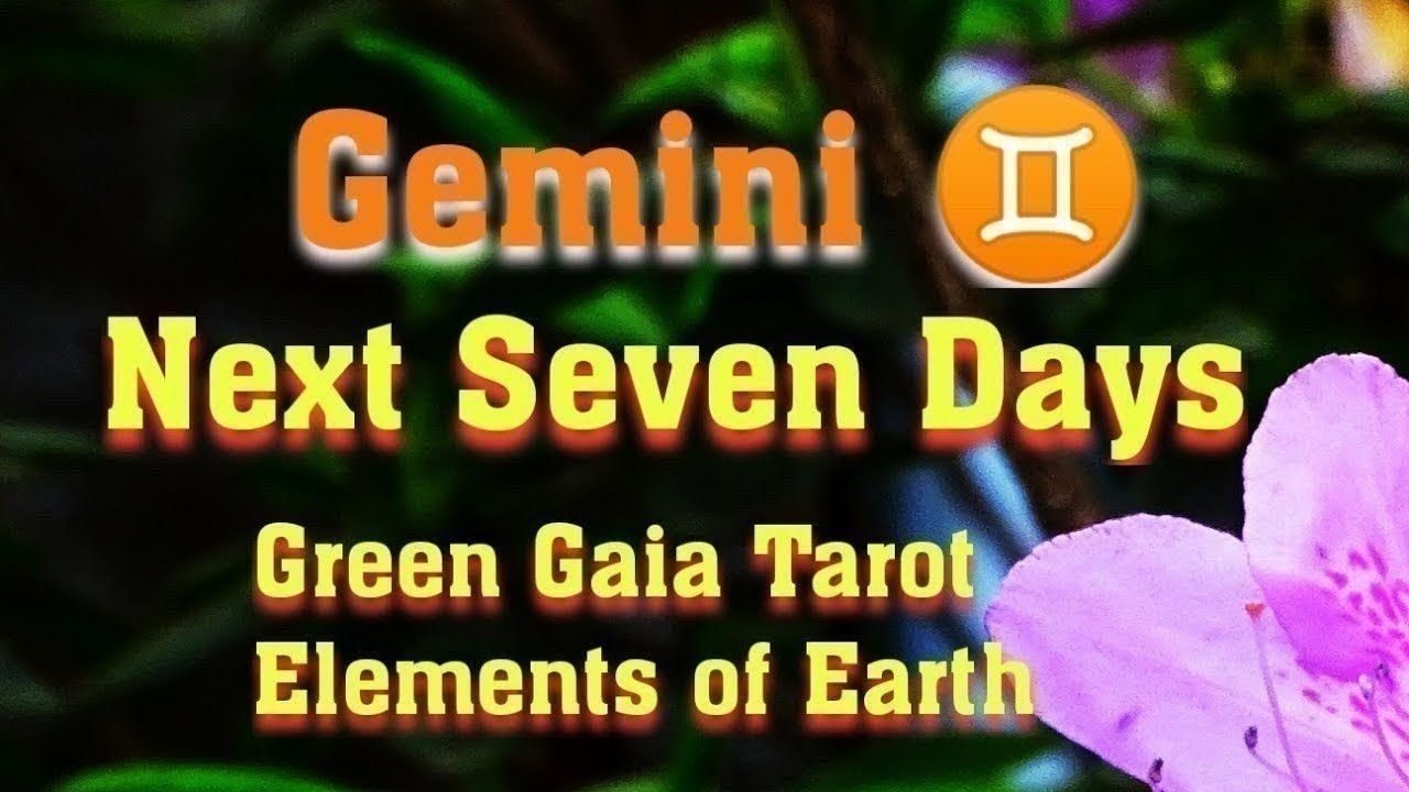 Gemini ♊ Next Seven Days Messages // Gemini ♊ Weekly Tarot Prediction // Have A Great Week Everyone