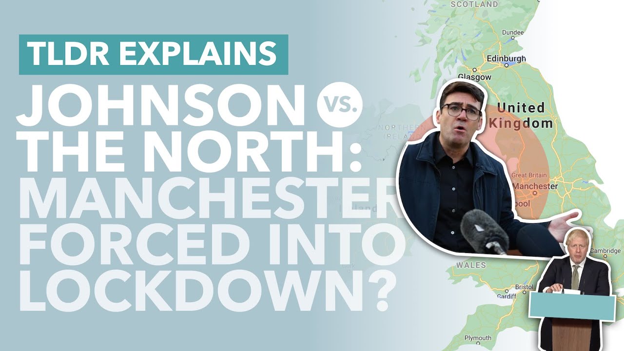 Manchester Forced into Lockdown: Johnson's Battle with Northern Mayors over COVID - TLDR News
