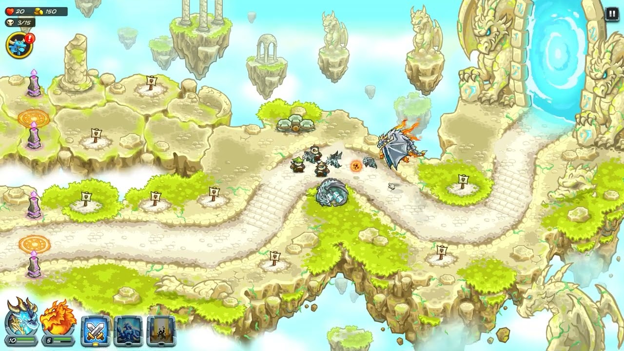 Kingdom Rush 5: Alliance - Полное прохождение 36 уровня 