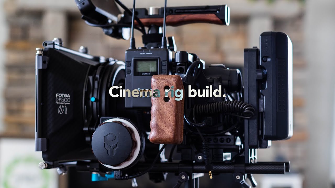 My Cinema Rig Build on Canon EOS R - Handheld Set Up For Any DSLR