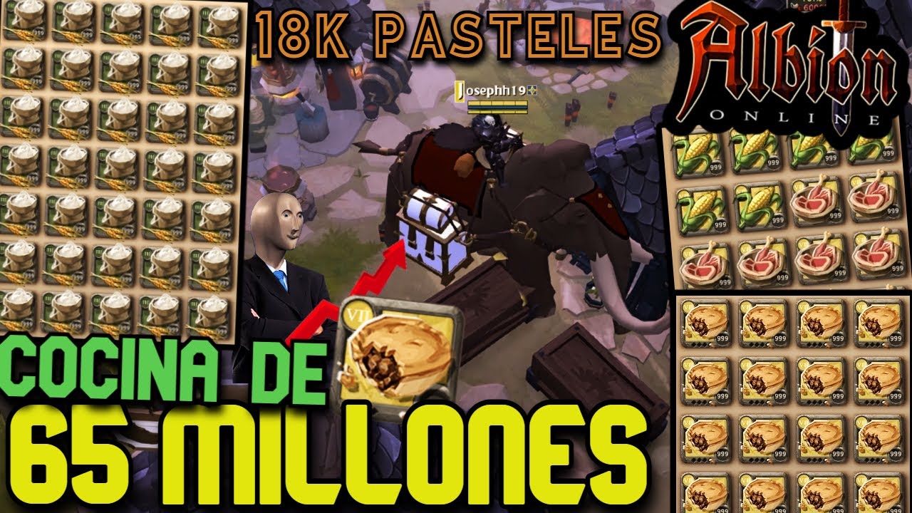 65 Millones en Comida | Albion Online