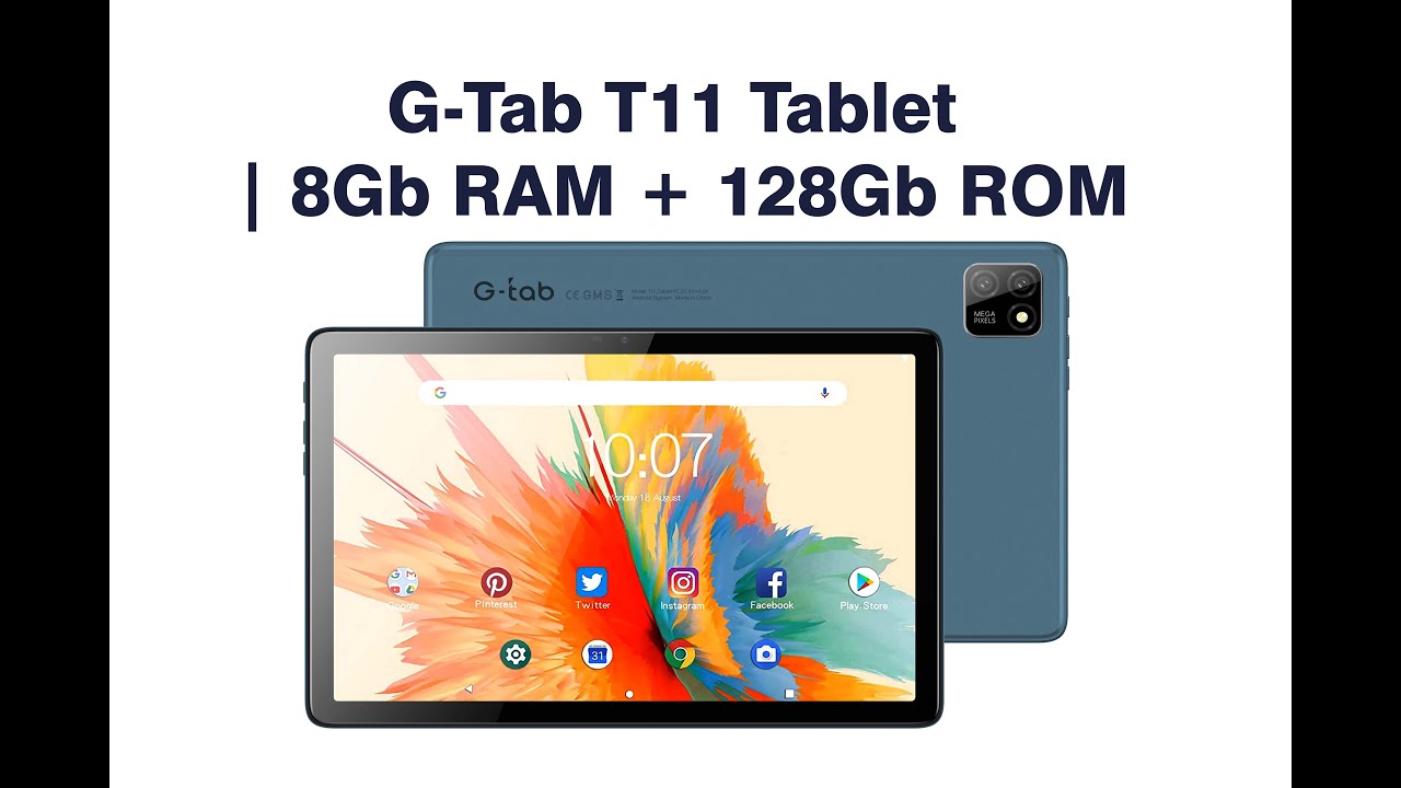 Unboxing the G-Tab T11 Tablet | 8Gb RAM + 128Gb ROM / super quality