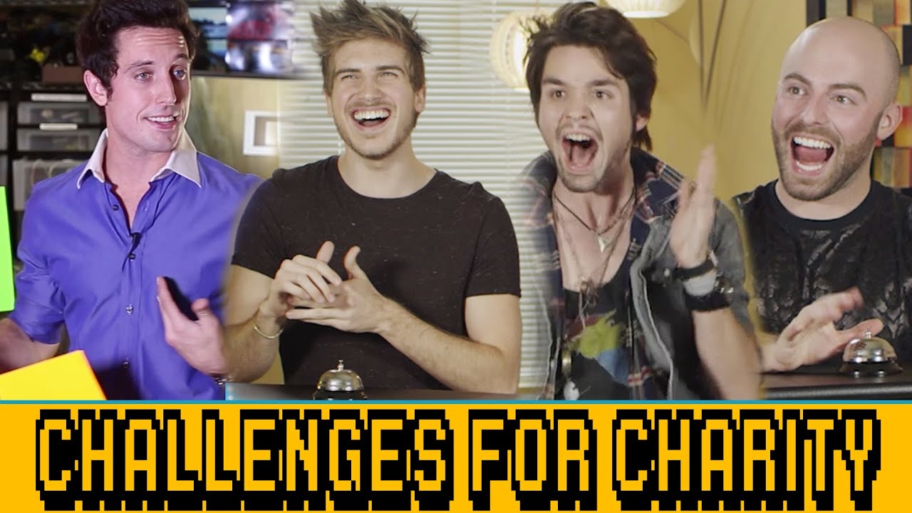 Woulda, Shoulda, Coulda w/ Joey Graceffa, Matthew Santoro & Cyr! | Challenges For Charity