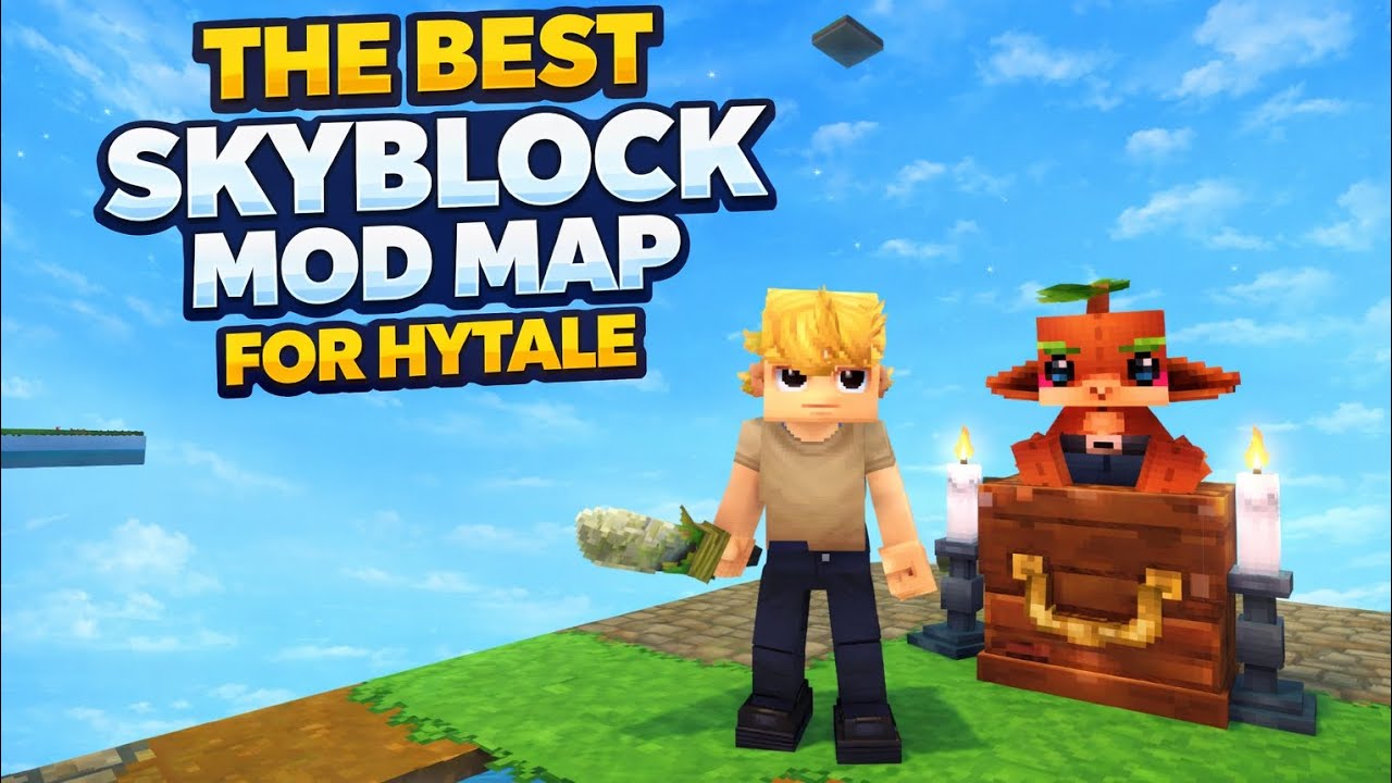 I Found the best Skyblock Map in Hytale