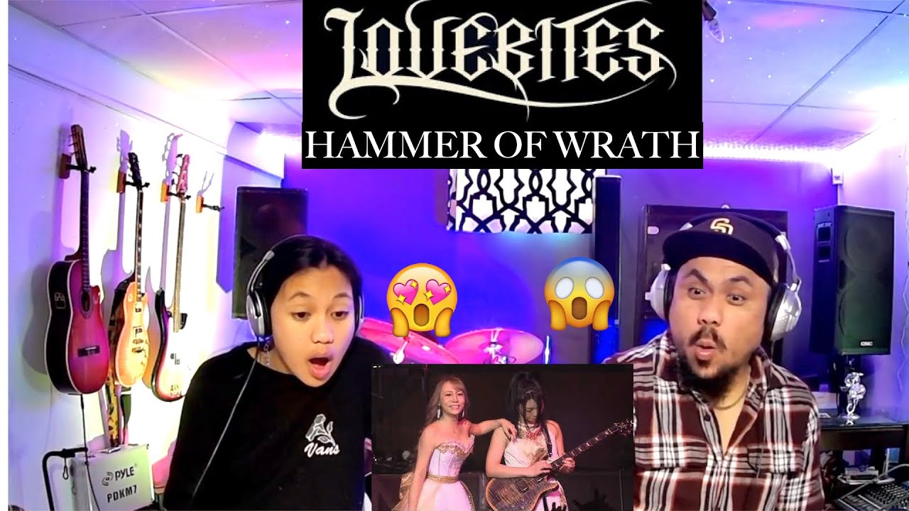 LOVEBITES HAMMER OF WRATH (DAUGHTER REACT)