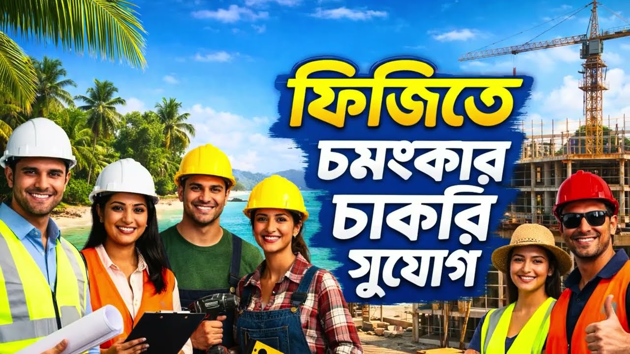 18 January, 2026 ফিজিতে কিভাবে যাবেন সরাসরি বাংলাদেশ থেকে ওয়ার্ড পারমিট ভিসায় আবেদন করতে পারবেন