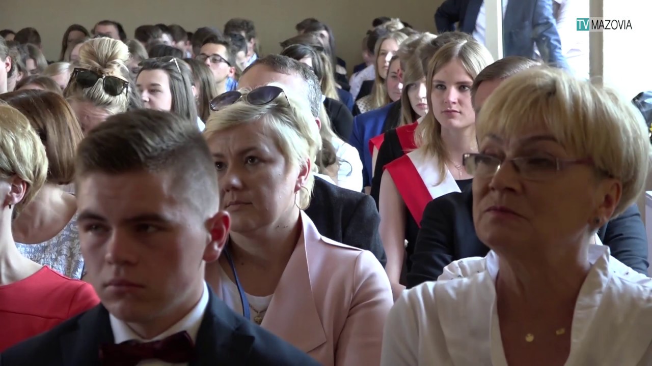 POŻEGNANIE MATURZYSTÓW. PŁOŃSK.