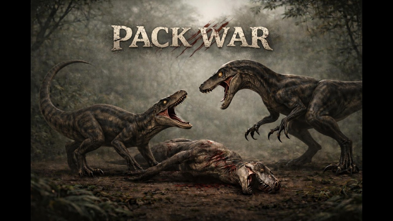 Pachy Fight followed by a raptor pack v pack