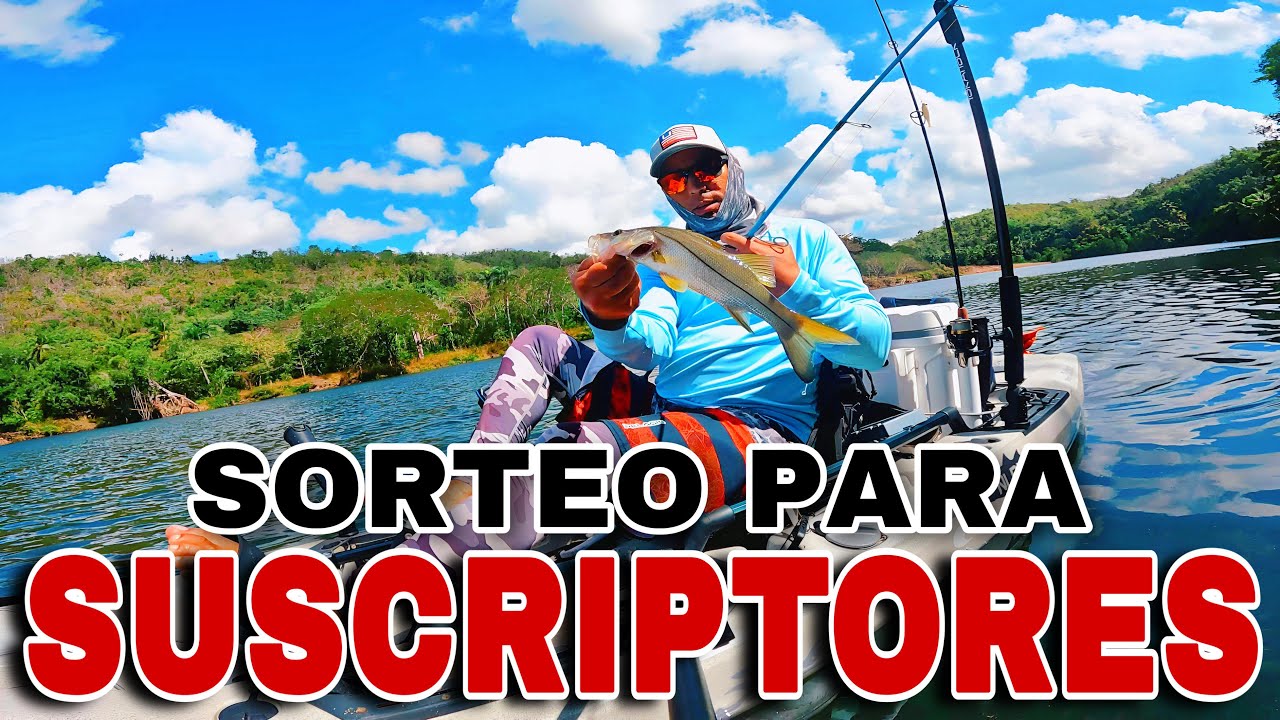 ¡SORTEO! PESCA EN KAYAK EN EL RIO SOCO