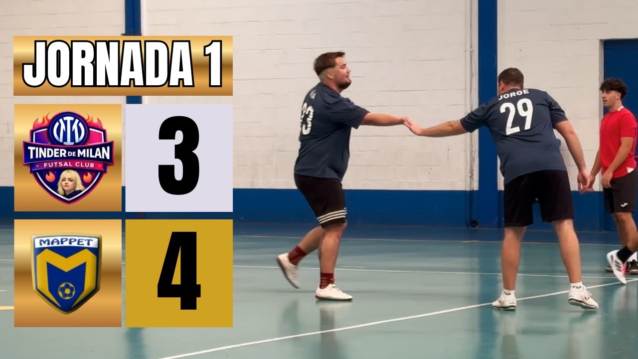 Mappet 4 - 3 Tinder de Milán | Jornada 1 | Temporada 5 | Fútbol Universe