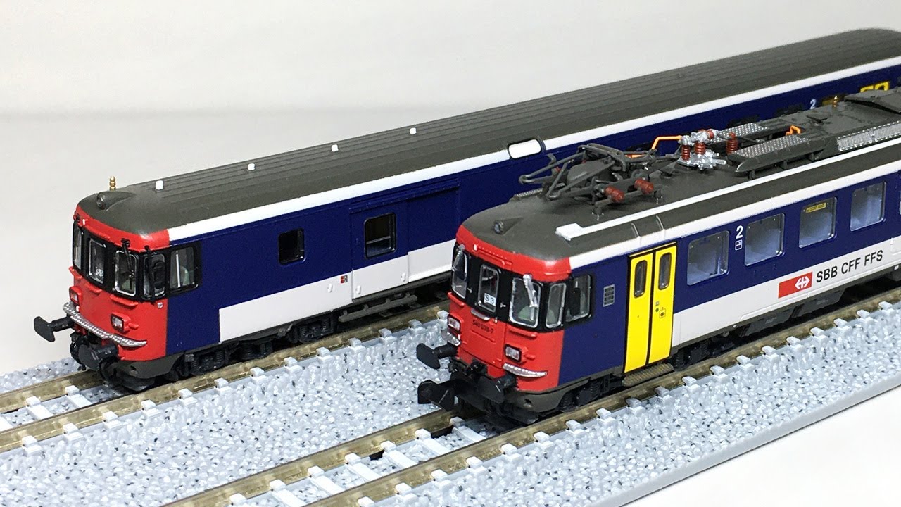 PIKO 94162 SBB RBe 540 (ex.RBe 4/4) und BDt 