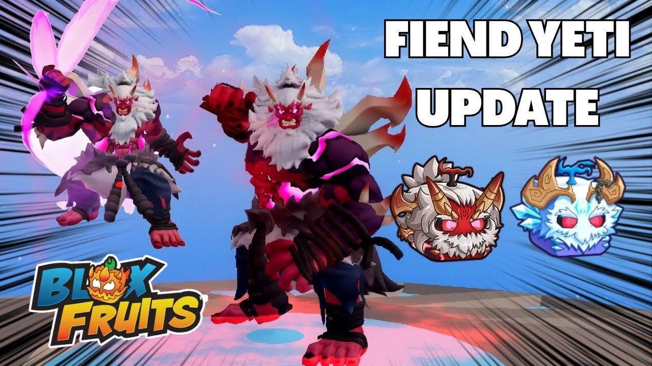 Blox Fruits LIVE! Fiend Yeti Trading/Stock