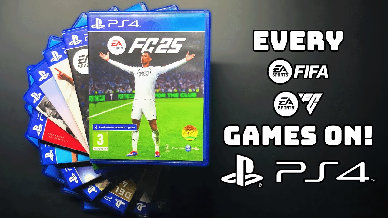 Every FIFA & EA FC Game on PS4! -2025-