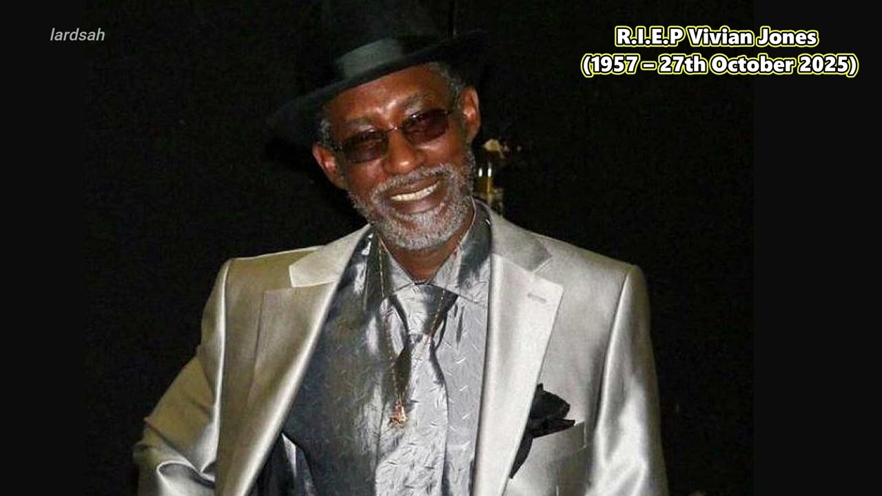 R.I.E.P Vivan Jones 1957 – 27th October 2025