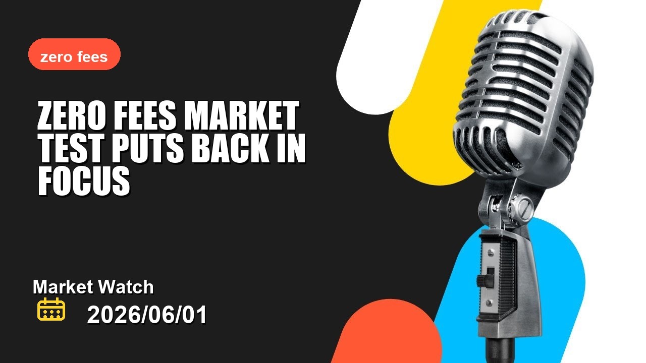 zero fees market test puts zero fees back in focus as pressure builds across crypto this week