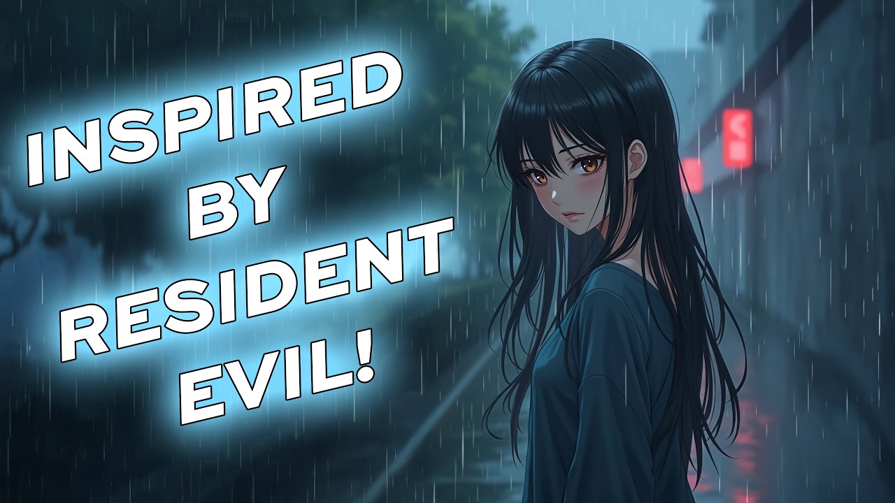 Outbreak in My Veins | Lyric Video | Cyberpunk Techno Nightcore Inspired by Resident Evil