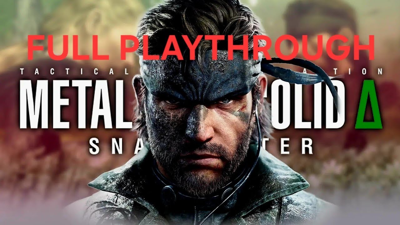 Metal Gear Solid Δ: Snake Eater | Full Playthrough (Hard Difficulty)