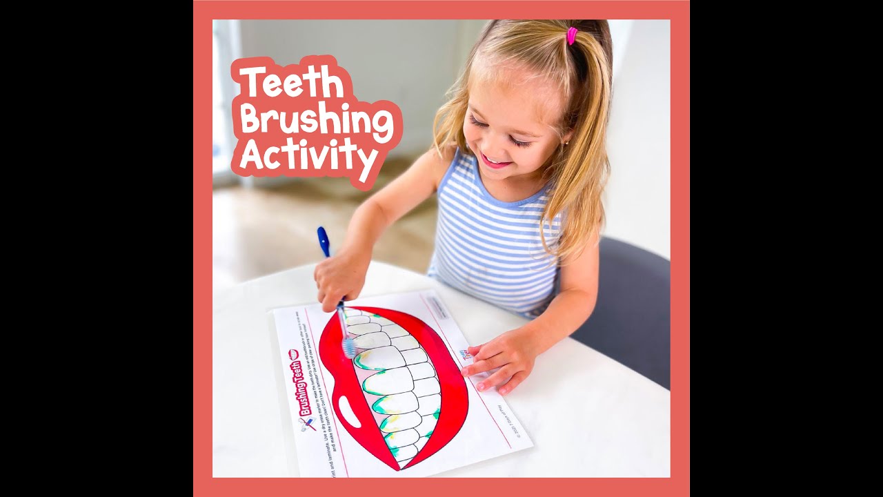 Teeth Brushing Activity for Kids