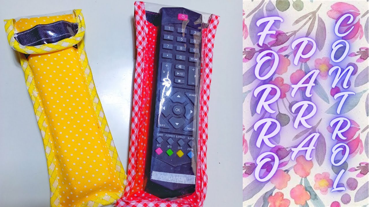 FORRO PARA CONTROL DE TV fácil y rápido