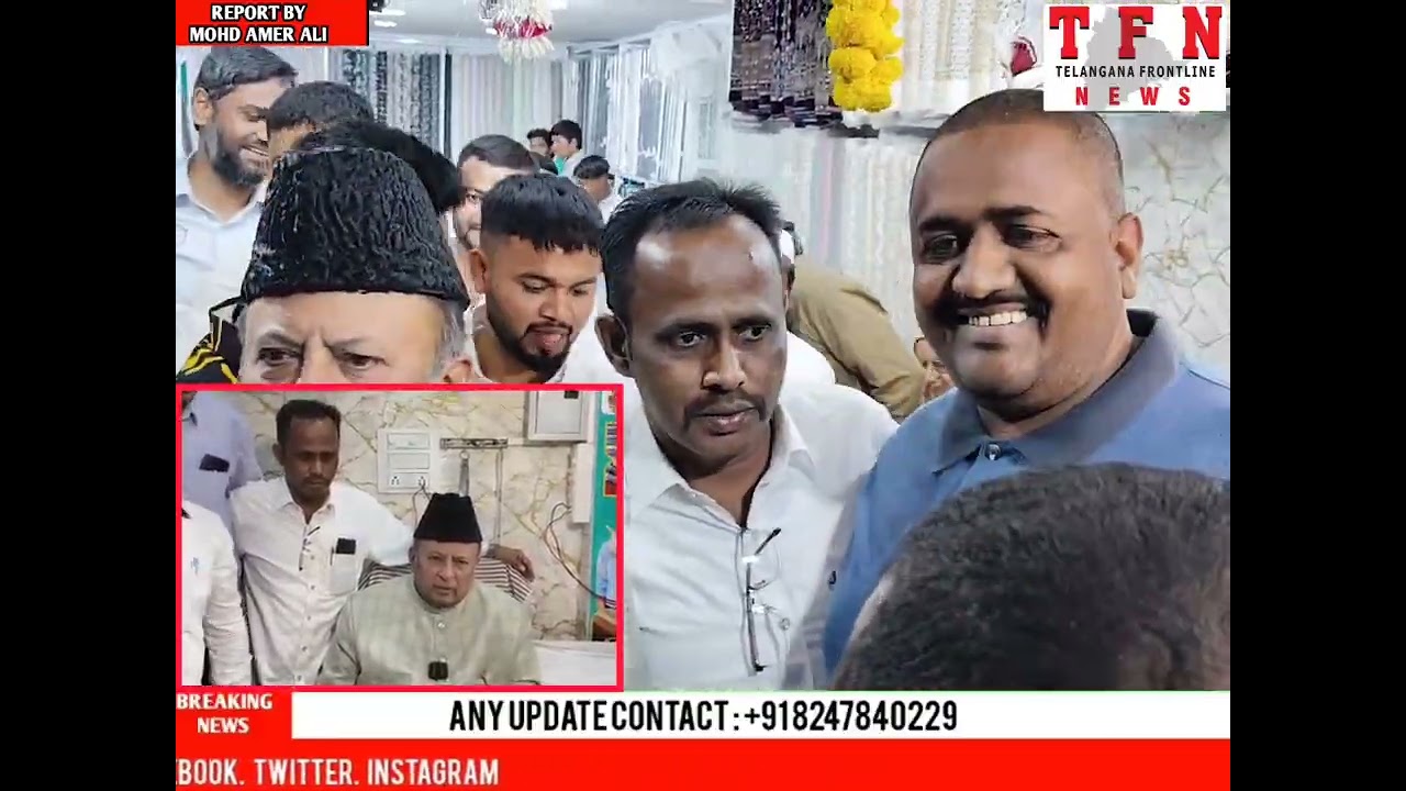 #Grand opening friends collection tailors at phatar ghati chif guest mla charminar mir Zulfiqar Ali.