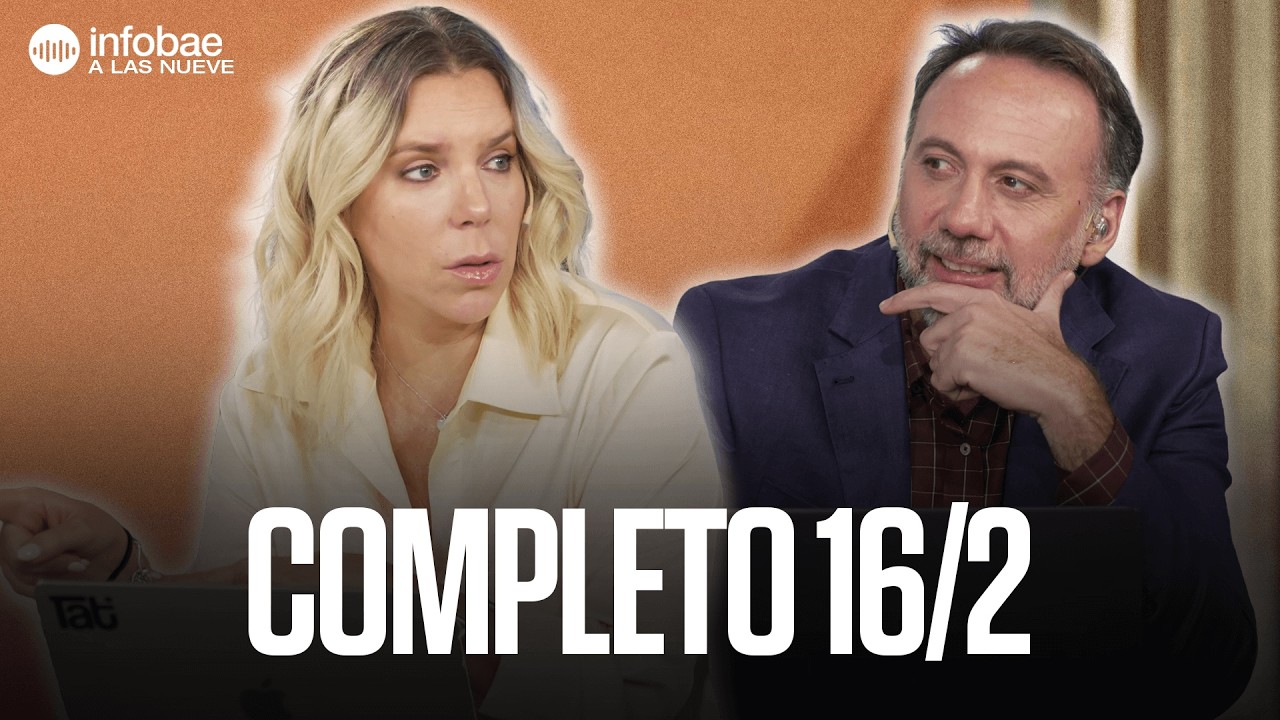 ☀️ Infobae a las 9 con Gonzalo Sanchez, Cecilia Boufflet, Ramón Indart y Tati Schapiro