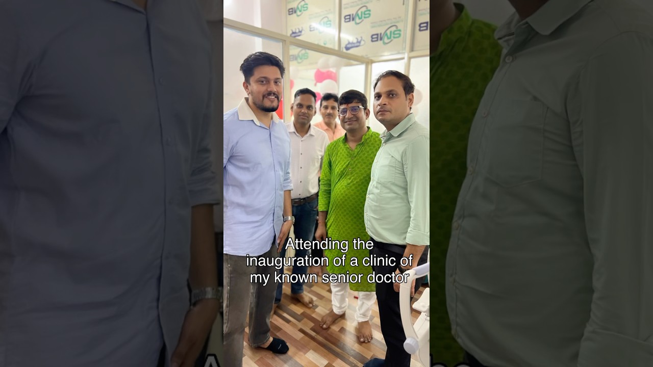 Attending an inauguration of a clinic 😊 # clinic #hospital #inauguration #viralshort #viralreels