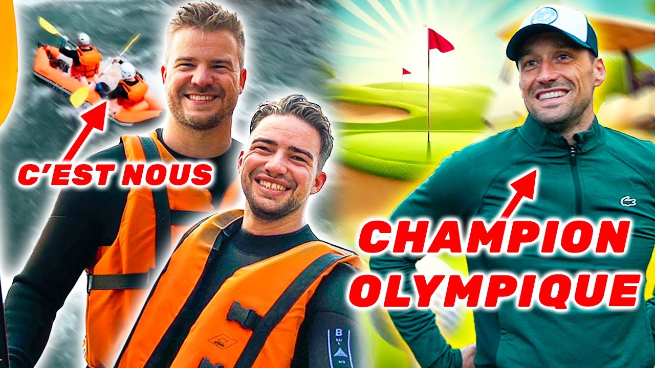 Du golf avec un CHAMPION OLYMPIQUE - JO avec les Bros