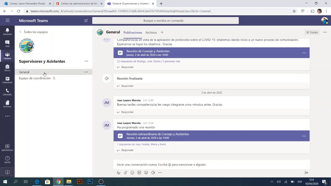 Microsoft Teams Agregar canales