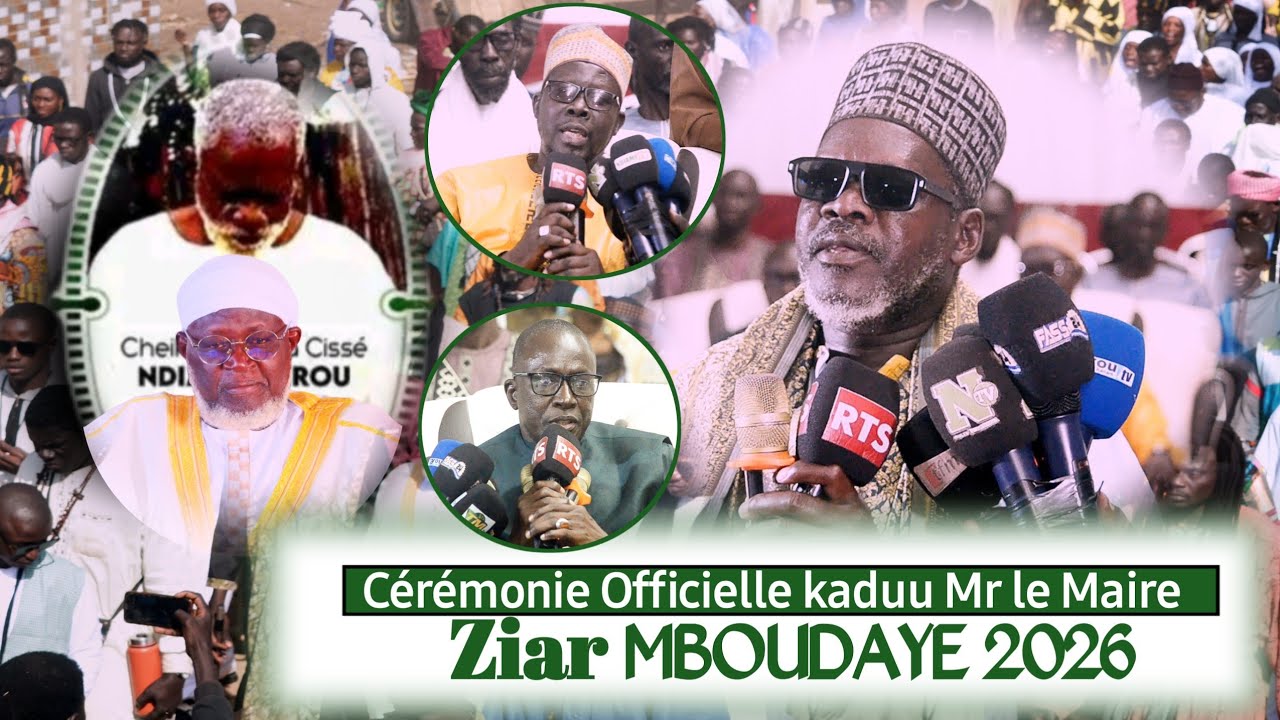 cérémonie Officiélle - ZIAR MBOUDAYE 2026_ KADUU Mr le Maire et chéf du village (Mr IBRAHIMA LOUM)