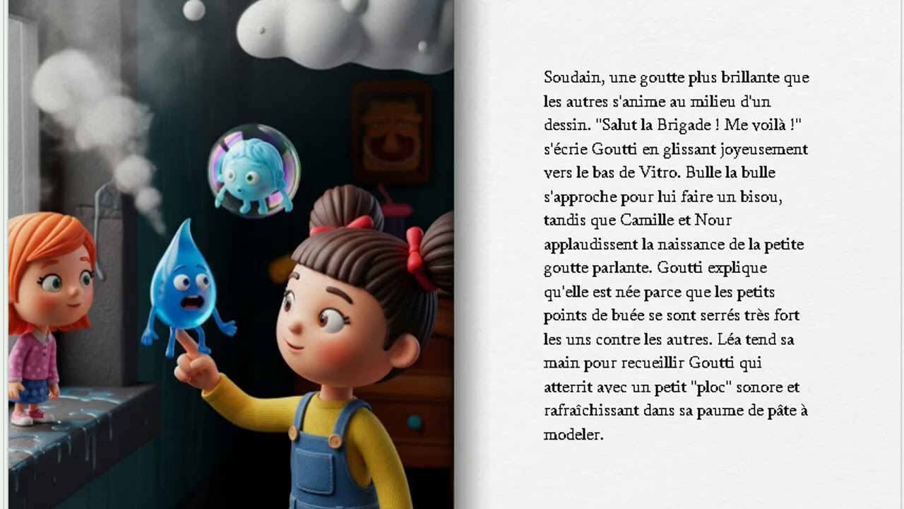 Le Professeur Brume et la Brigade des Petits Soleils French histoire pour enfants sciences amusantes