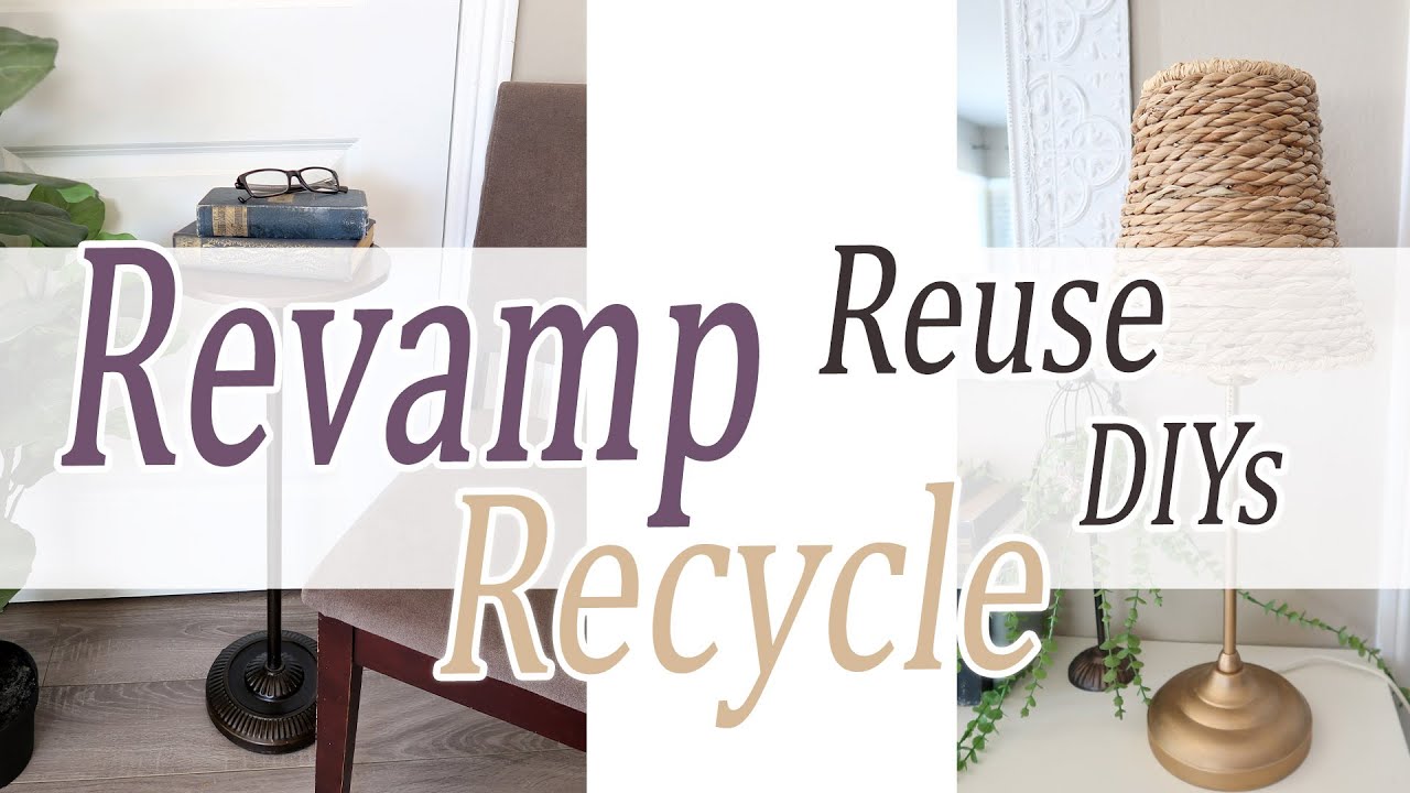 How to Revamp Broken Down Decor / Trash to Treasure using Dollar Store materials