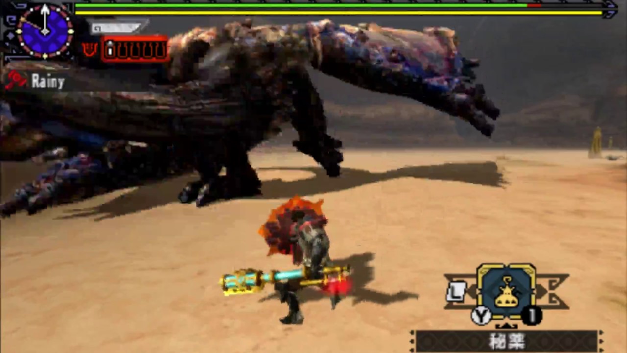 MHXX Massacre Demon Diablos [CB] / 鏖魔狩猟依頼G1 チャージアックス ソロ