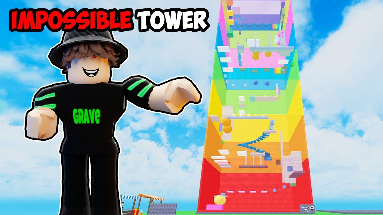 I Built The IMPOSSIBLE TROLL TOWER In Roblox Build a Tower..(no one could beat it)