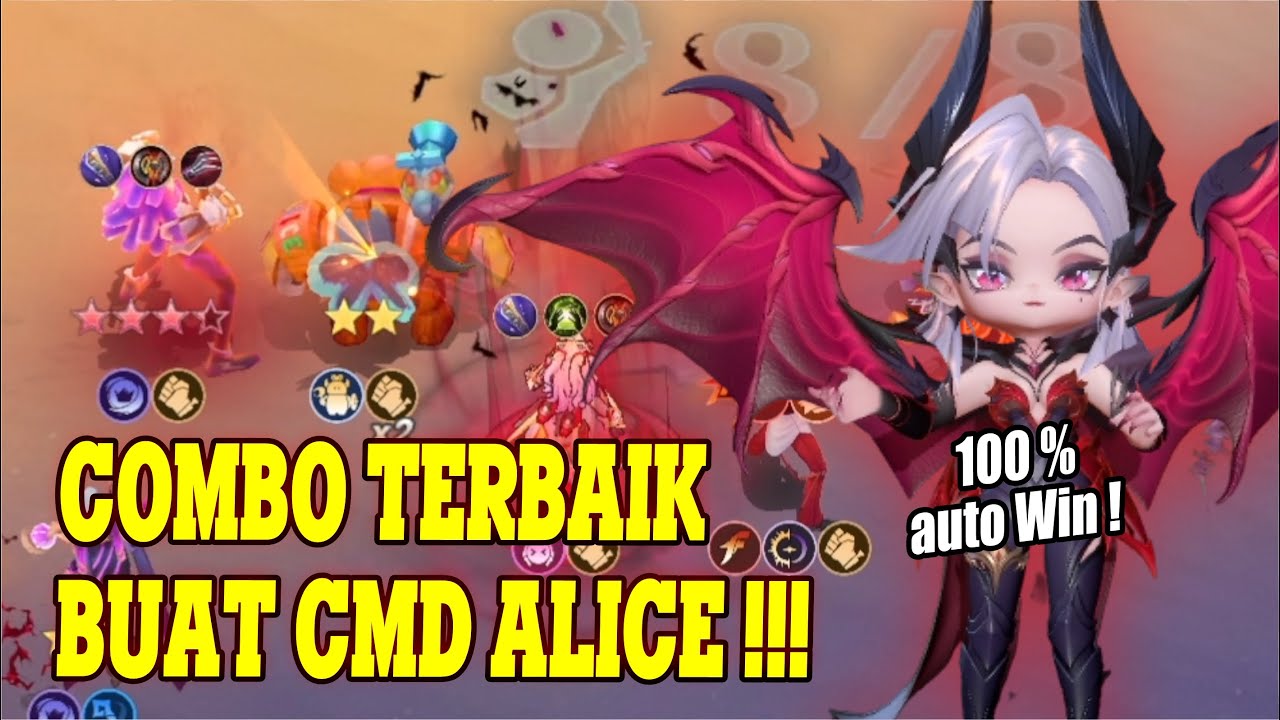 COMMANDER ALICE + COMBO INI SIH GILLAAA !!! JAMINAN ANTI TUSUN GES !!!